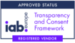 iab Transparency and Consent Framework badge